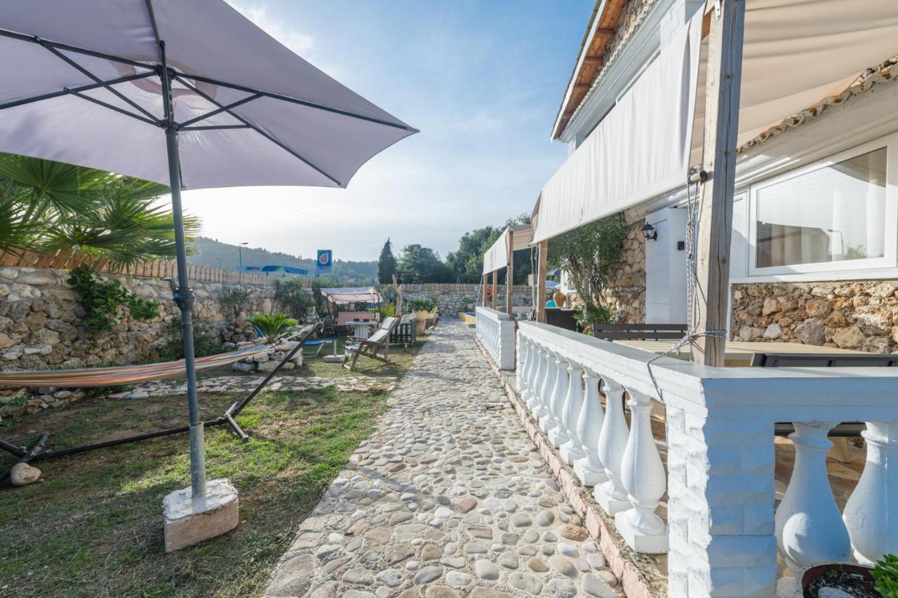 Stelios Stone House Sinarades Villa Kouramádes Exterior photo