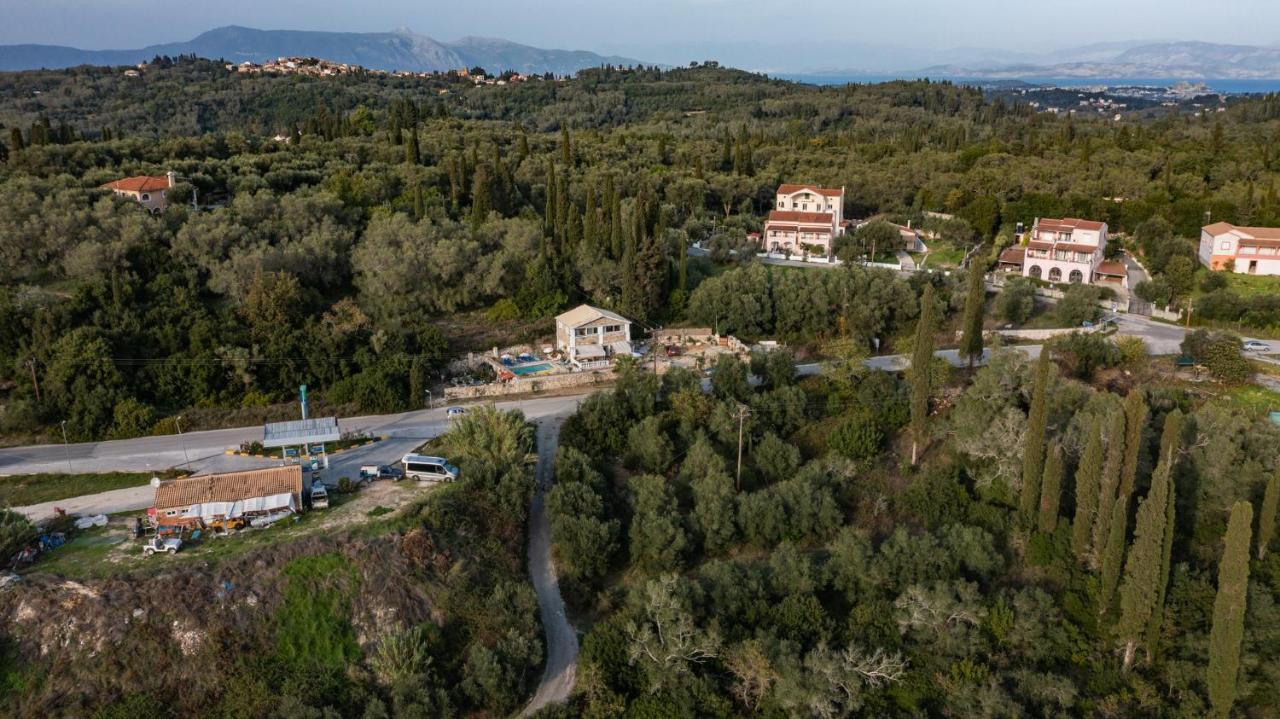 Stelios Stone House Sinarades Villa Kouramádes Exterior photo